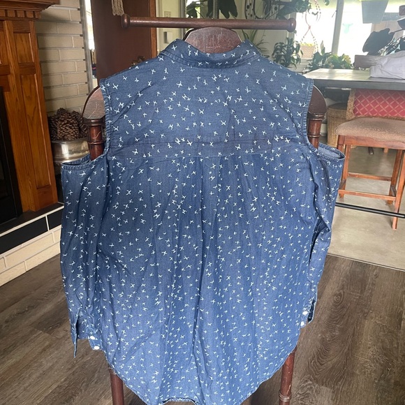 Silver Jeans Denim Top size XL EXCELLENT CONDITION - Picture 3 of 6